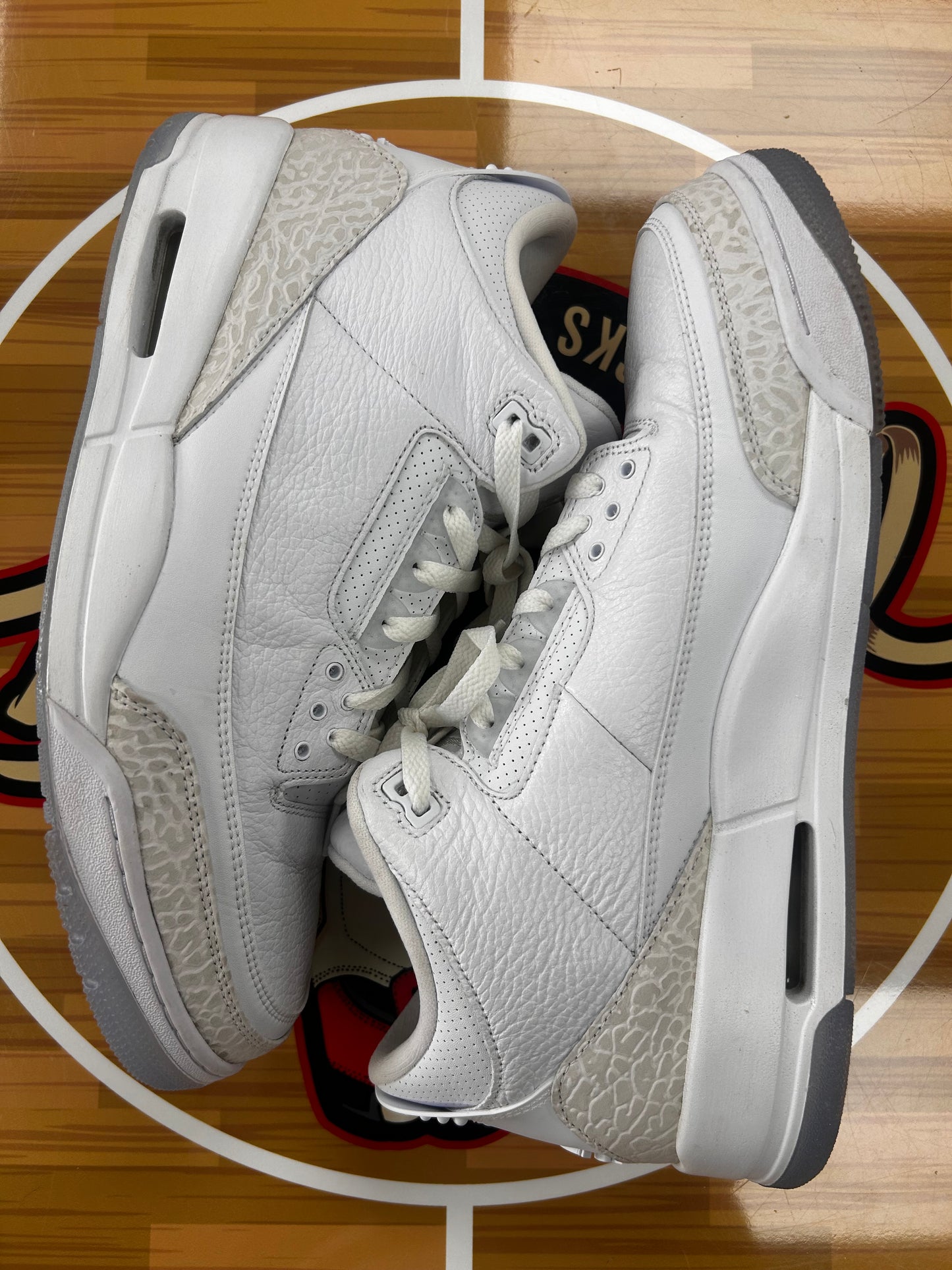USED Jordan 3 Retro Pure White