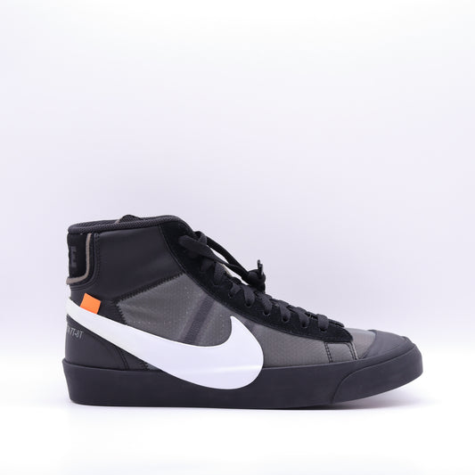 Nike blazer mid off white black