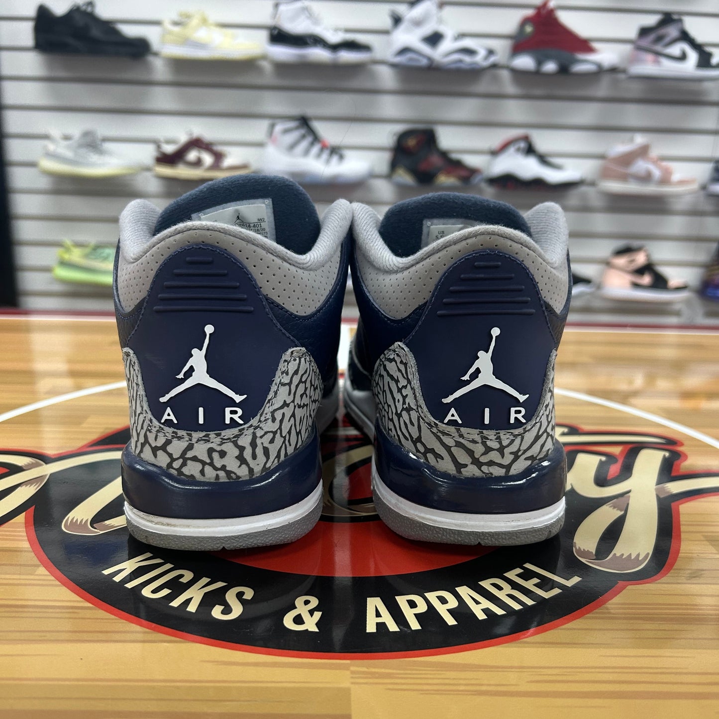 USED Jordan 3 Retro 'Georgetown'