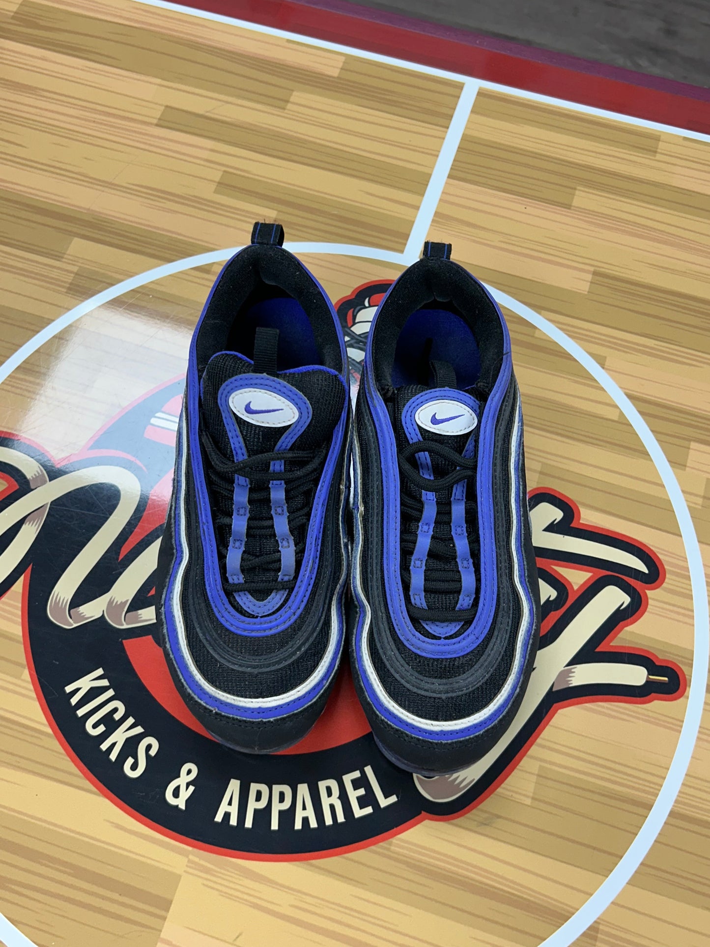 USED Nike Air VaporMax 97 'Black Persian Violet'