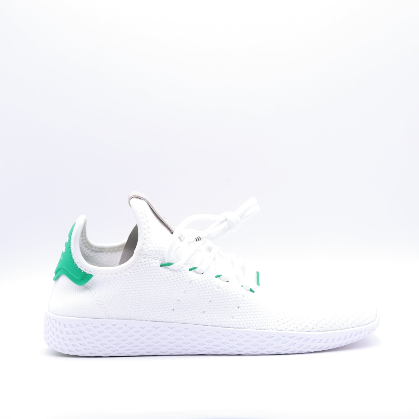 Adidas tennis HU Pharrell white green