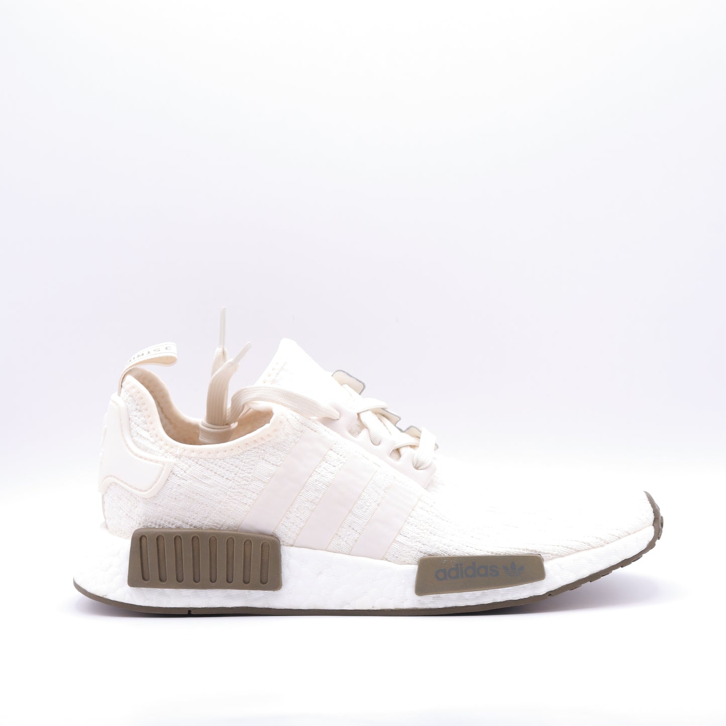 Adidas NMD R1 chalk white trace olive