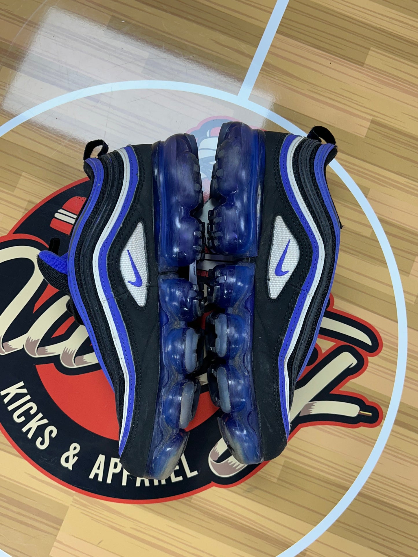 USED Nike Air VaporMax 97 'Black Persian Violet'